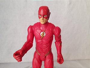 Boneco articulado Flash DC comics 30 cm Mattel ,usado