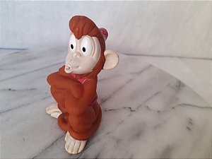 Boneco de borracha Disney,versão banho, esguicha água, do macaco Abu do  Aladim