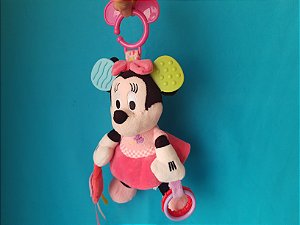 Pelúcia Minnie de atividades Disney Baby 28 cm marca Buba, usada