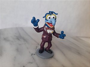 Miniatura Disney de vinil de Gonzo dia Muppets do Jim Henson. 7,5 cm