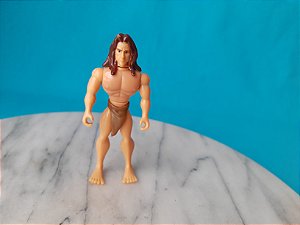 Boneco articulado Tarzan Disney usado 10.cm