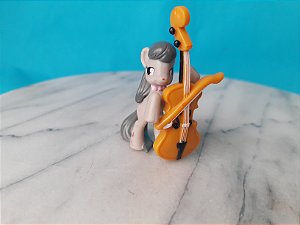 Miniatura My Little Pony My Melody tocando violoncelo Hasbro 7 cm usado