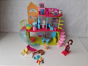 Polly pocket Casa Pollyworld usada