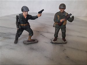 Soldadinho de chumbo, soldados alemães  , 5.3 cm ,usados