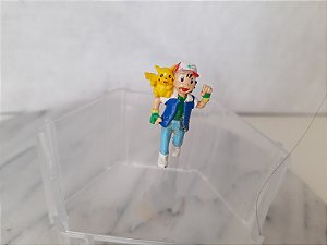 Conjunto Com 3 Pokemons Coleção Ash Boneco Brinquedo Pokemon em