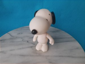 Snoopy de vinil articulado Peanuts Líder 12 cm usado