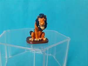 Disney collector packs park series 13, Scar, vilão do Rei Leão 3,5 cm