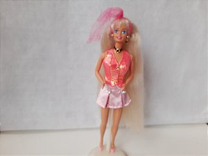 De 1994 Boneca Barbie Cut and style loura, usada
