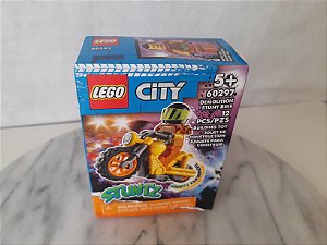 Lego city 60297 Moto de acrobacias demolidor as , 12 peças, novo, lacrado