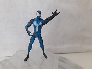 Boneco articulado homem aranha azul do espetacular homem aranha 3  Marvel, 10 cm
