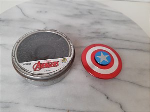 Hero spinner/ hand spinner de metal  Marvel , escudo do capitã América, marca DTC, usado