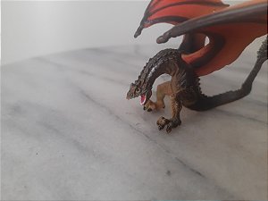 Miniatura e Vinil dragão húngaro , Spiked Magyar, do Harry Potter,  7 cm comprimento