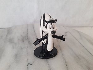 Miniatura de vinil Pepe le Pew Looney Tunes 7 cm