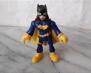 Imaginext DC super friends, boneca Batgirl, usada