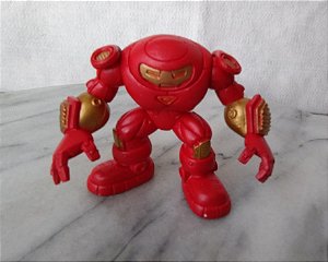 Boneco Iron Man hulkbuster coleção Marvel super hero squad Hasbro 2008 usado