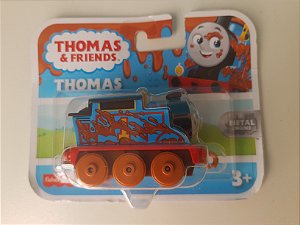 Mini trem de metal Thomas lamacento push along, do Thomas e amigos, novo, lacrado