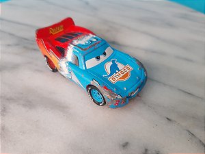 Miniatura Disney de metal carro Transforming Lightning McQueen do carros Disney, 7,5 cm, usado