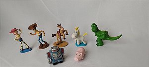 Miniatura de vinil estática 7 personagens  do Toy Story