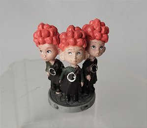 Miniatura Disney de trigêmeos irmãozinhos da Merida do Valente, 4.5 cm