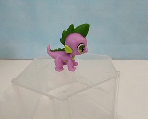 Miniatura figura dragão Spike desenho My little pony G4 hasbro