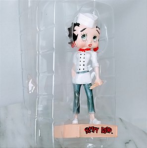 Boneca de resina estática Betty Boop , padeira, 11+2 cm de altura