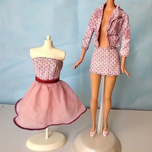 Acessórios look para boneca Barbie fashionista