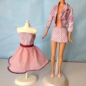 Acessórios para bonecas Barbie, lote contendo comida , liquidificador,etc -  Taffy Shop - Brechó de brinquedos