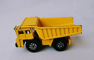 Matchbox 1976 no.58 fawn Dump Truck amarelo