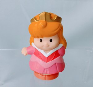 Boneca Little People princesa Aurora Disney, usada