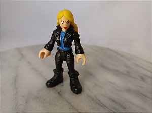 Figura Imaginext Canário Negro Black Canary fisher price mattel