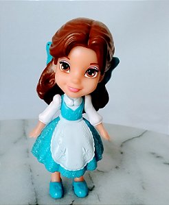 Mini princesa toddler articulada bela 9 cm disney camponesa