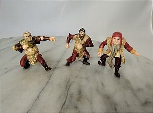 Lote de miniaturas figuras Anões Dwarves Narnia Disney 3.5cm