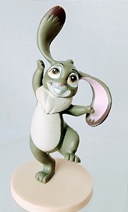 Miniatura Disney de coelho Clover da princesa Sofia, a primeira 7,5cm