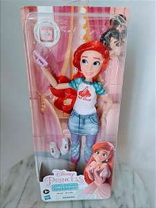 Boneca Princesa Ariel comfy squad Hasbro lacrada