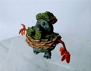 Miniatura Disney Troll Flemmingrad Pinecone do Frozen , 5 cm