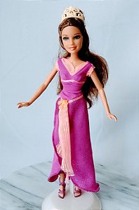 Barbie musa Dori castelo de diamante, sem manga, usada