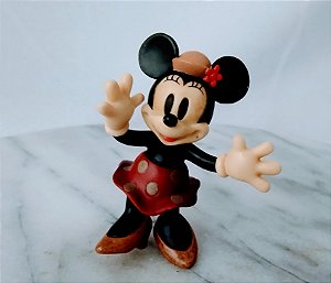 Miniatura Disney  de 2016 Minnie estilo retrô 7 cm, usada