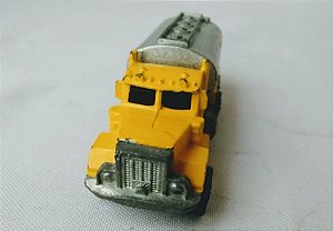 Miniatura de metal Hot Wheels 1979 Caminhão tanque Shell com mangueira, usado