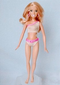 Barbie Beach Glam, praiana Mattel 2006, usada