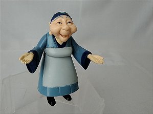 Miniatura Disney boneca articulada Avo Fa da Mulan 8 cm, usada