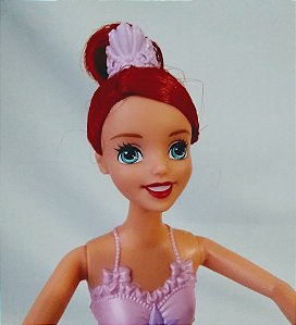 Princesa Disney bailarina Ariel Mattel, usada