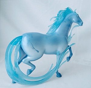 Cavalo de plástico azul Nokk da rainha Elza Frozen 2: Disney