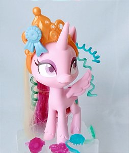 My Little pony princesa Cadance, dia de princesa, 15 cm altura, Hasbro, usado