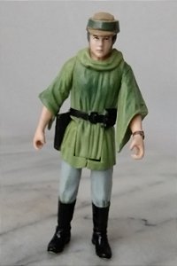 Figura de ação princesa Leia Star Wars  Saga Legends Hasbro 8,5 cm