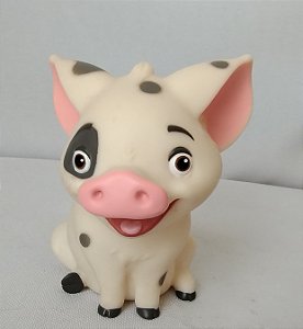 Miniatura Disney Porquinho Pua da Moana, usada, 9.cm