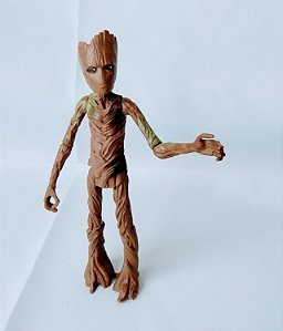 Boneco 4 articulações Groot sem acessórios 15 cm Avengers Infinity War Marvel, Hasbro, usado