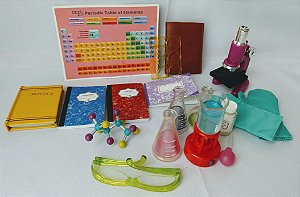 Kit de acessórios para aula de Ciências da boneca Our Generation usado