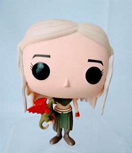 Funko pop Daenerys do Game of Thrones HBO 2012 , 10 cm, usada