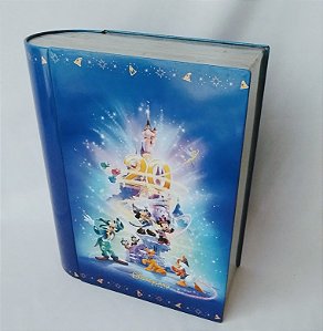 Lata formato de livro 20 anos Disneyland Paris 26 X 21 X 9.cm.usada