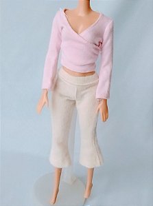 Roupa da Barbie Totally real house 2005, usada